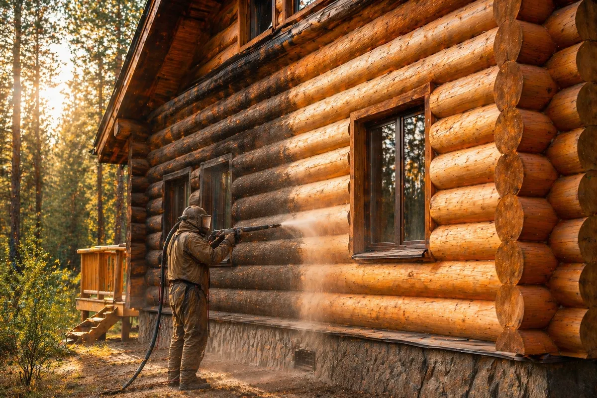 Log Home Restoration